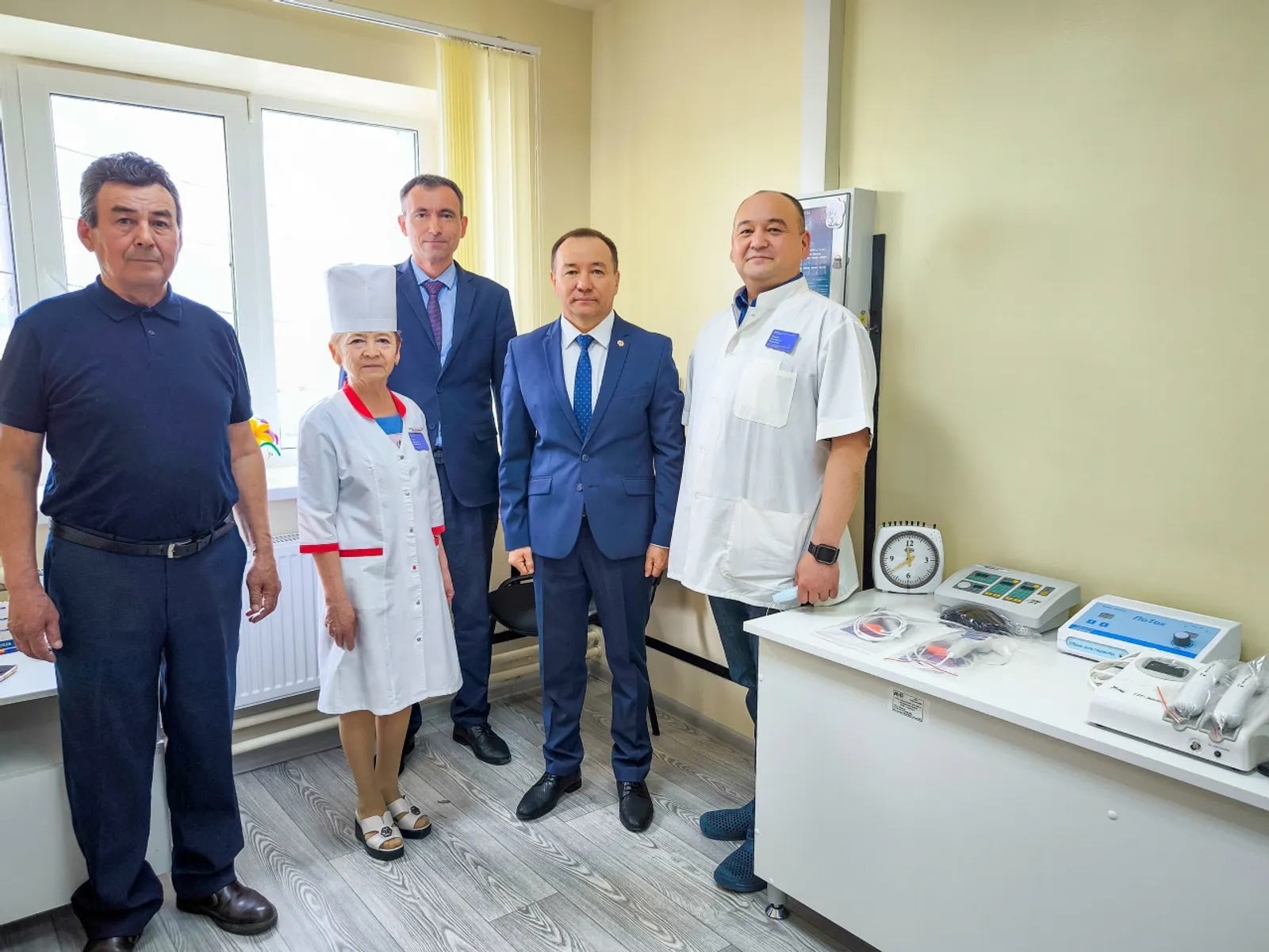 Бүребай тау-байыҡтырыу комбинатынан - яңы медицина ҡорамалдары
