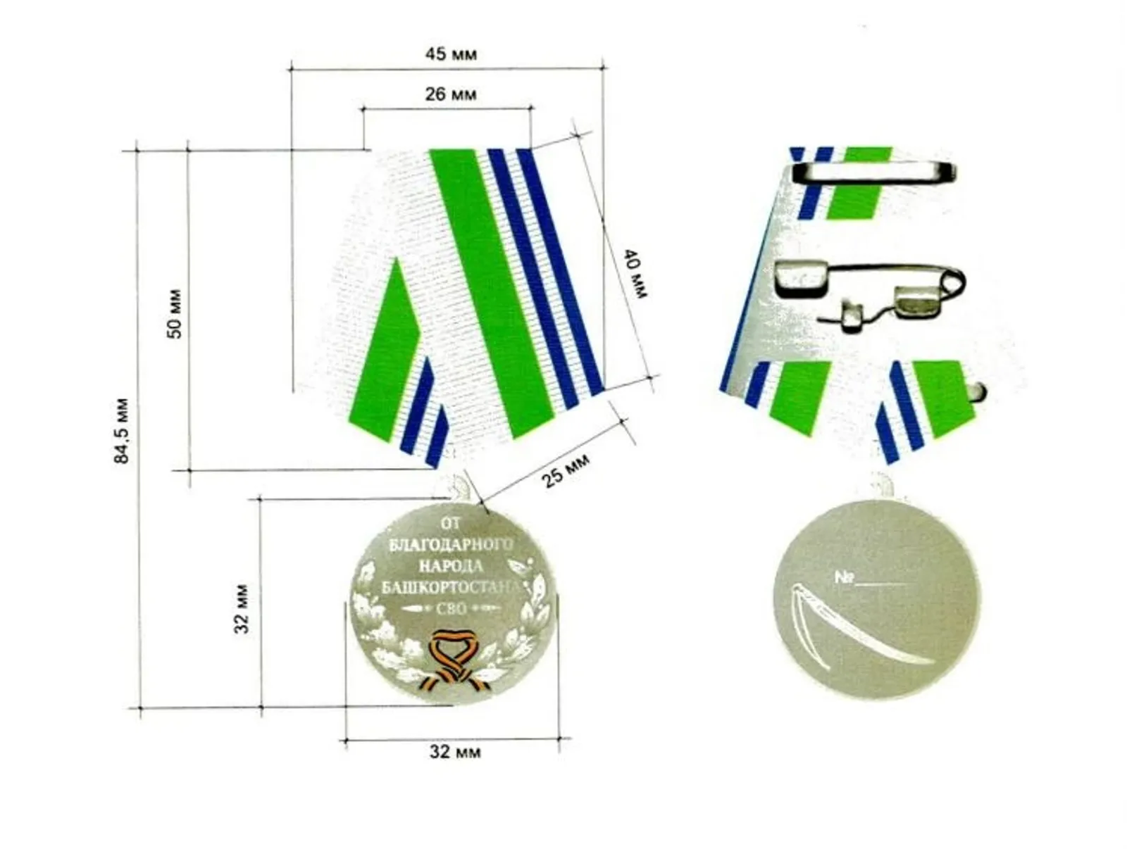 Республикабыҙҙа «Башҡортостандың рәхмәтле халҡынан» миҙалы булдырылды