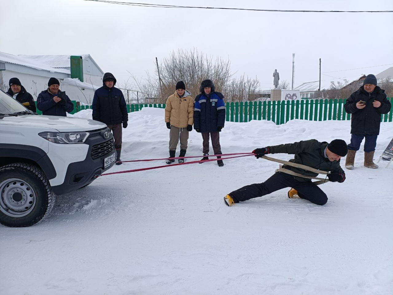 Байғусҡар ауылында «Хәйбулла батыры» көс экстримы буйынса ярыш үтте.
