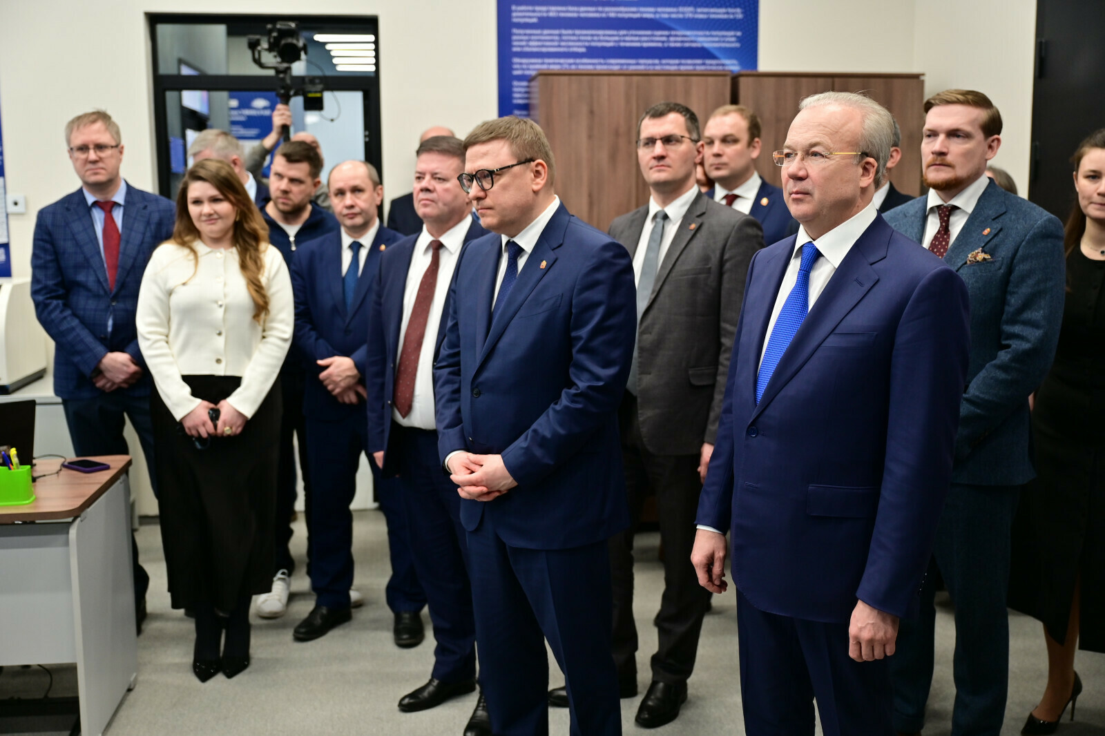 Андрей Назаров Һәм Алексей Текслер Өфөләге Геном үҙәге майҙансығында булды