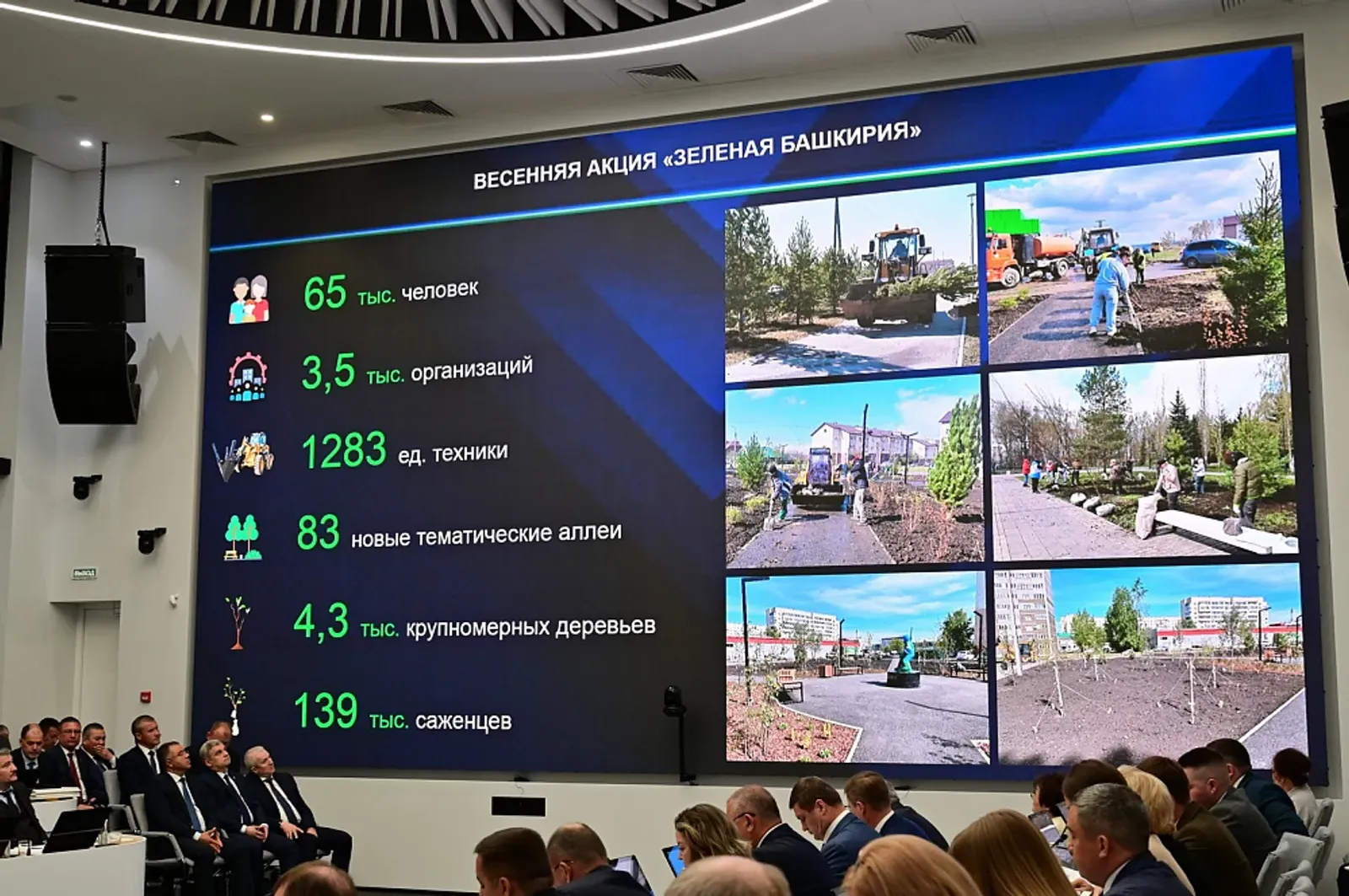 Республикала 83 тематик аллея ултыртылды