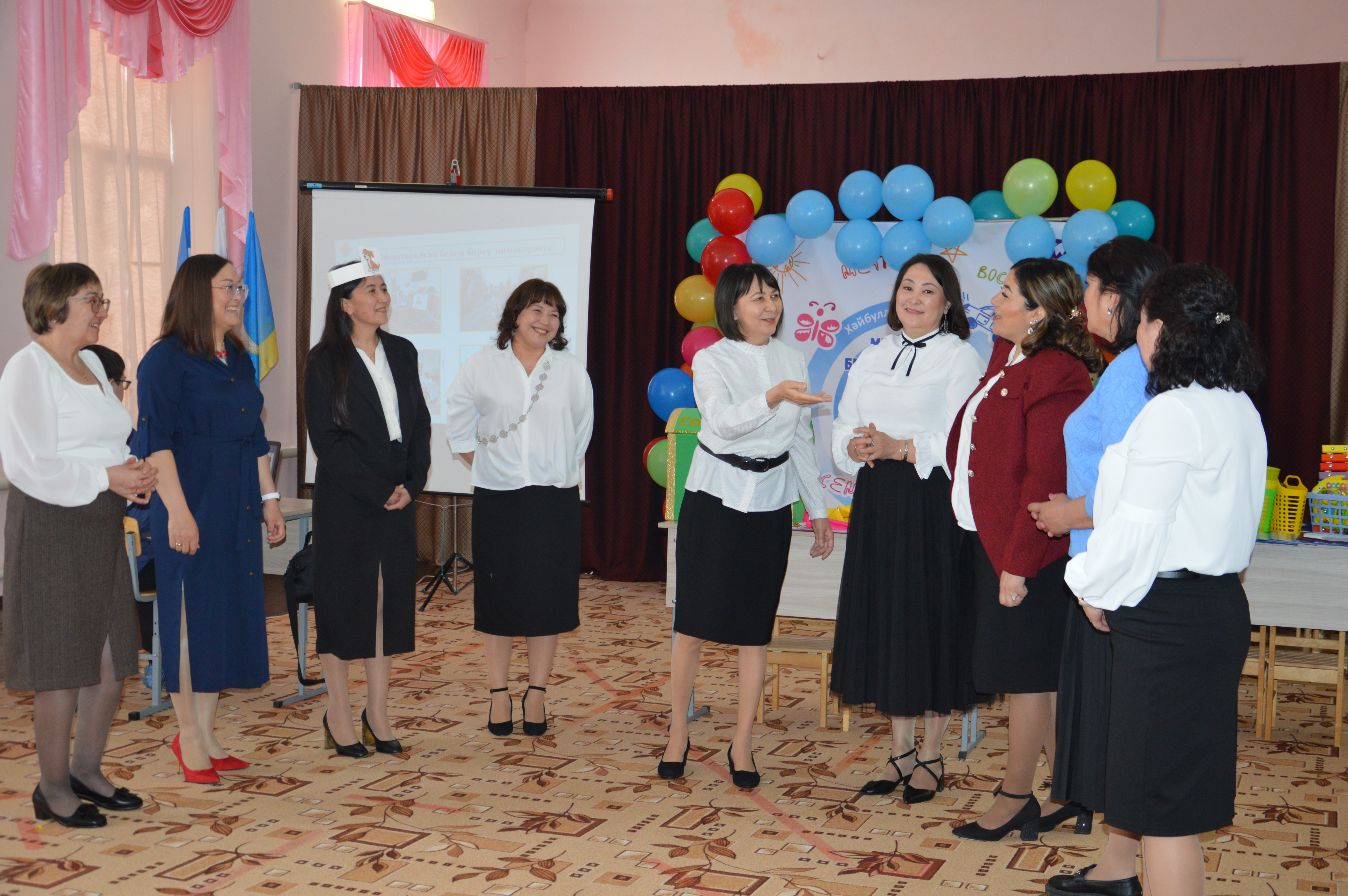 Маҡан ауылы балалар баҡсаһында мәктәпкәсә белем биреү йылын асыу тантанаһы үтте.