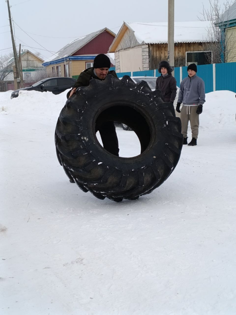Байғусҡар ауылында «Хәйбулла батыры» көс экстримы буйынса ярыш үтте.