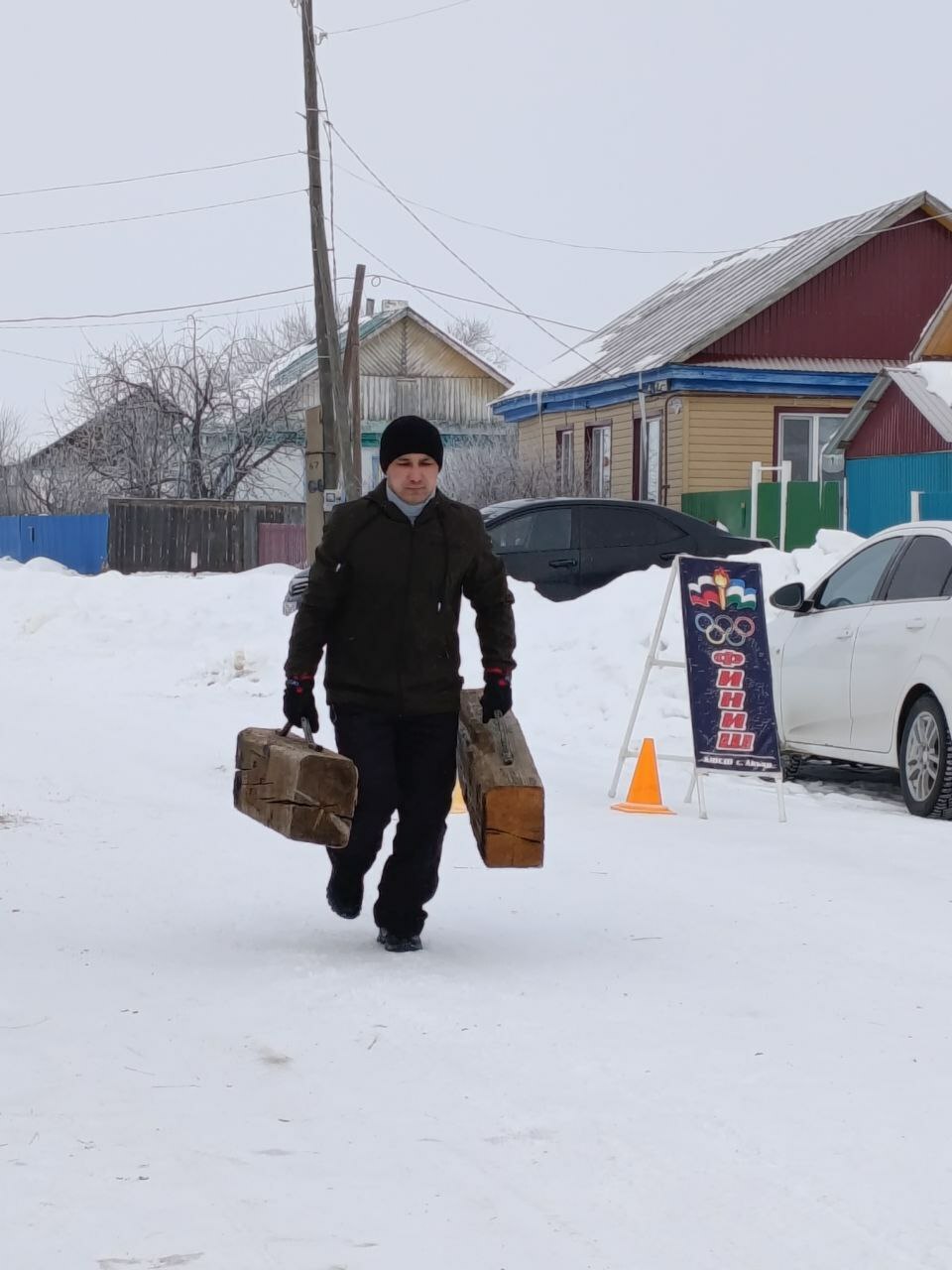 Байғусҡар ауылында «Хәйбулла батыры» көс экстримы буйынса ярыш үтте.