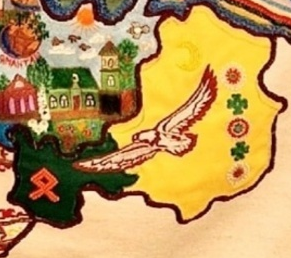 Әбеш ауылынан Аҡсәскә Әбделмәнова – Башҡортостан картаһын сиккән оҫталарҙың береһе
