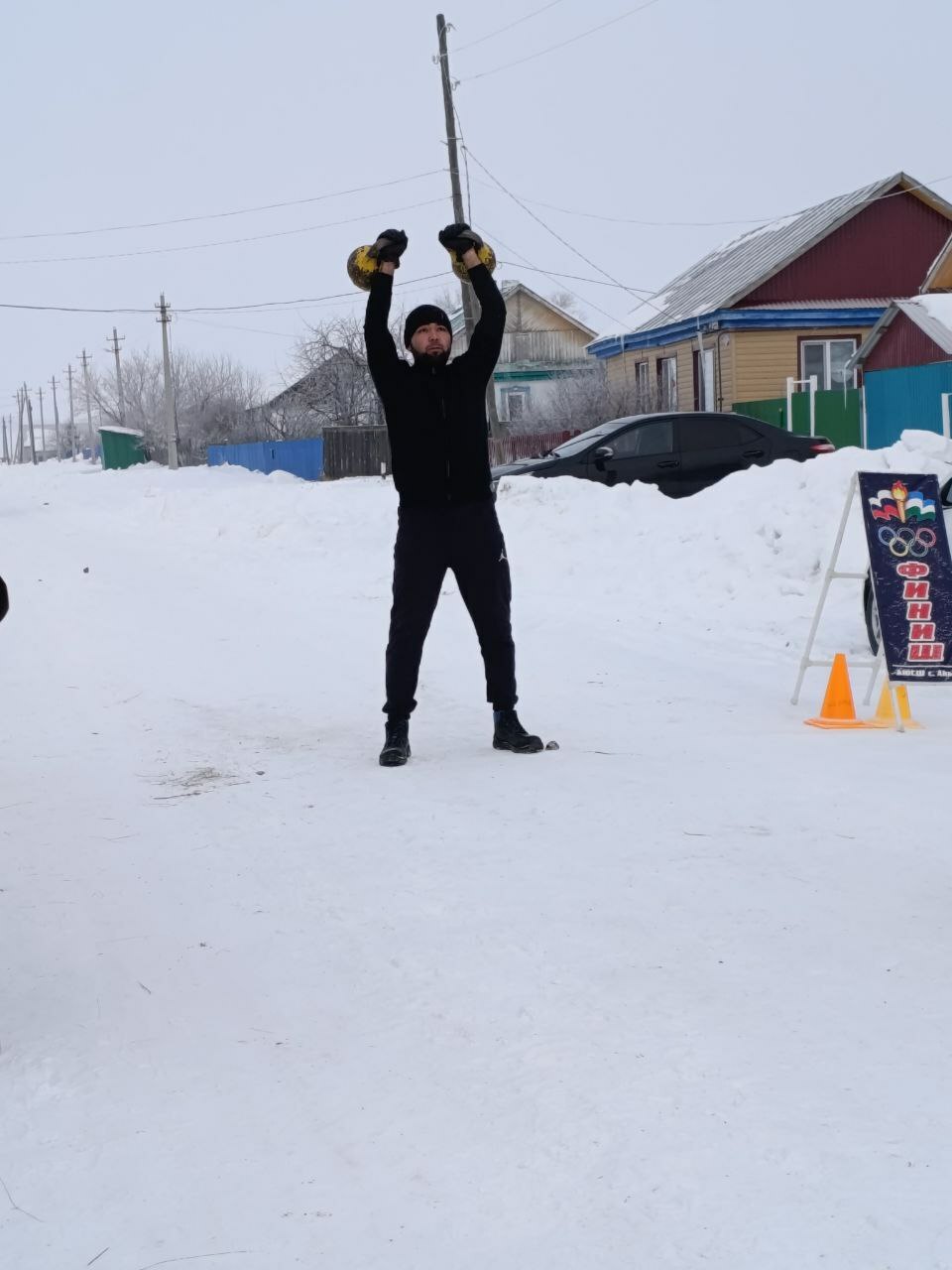 Байғусҡар ауылында «Хәйбулла батыры» көс экстримы буйынса ярыш үтте.