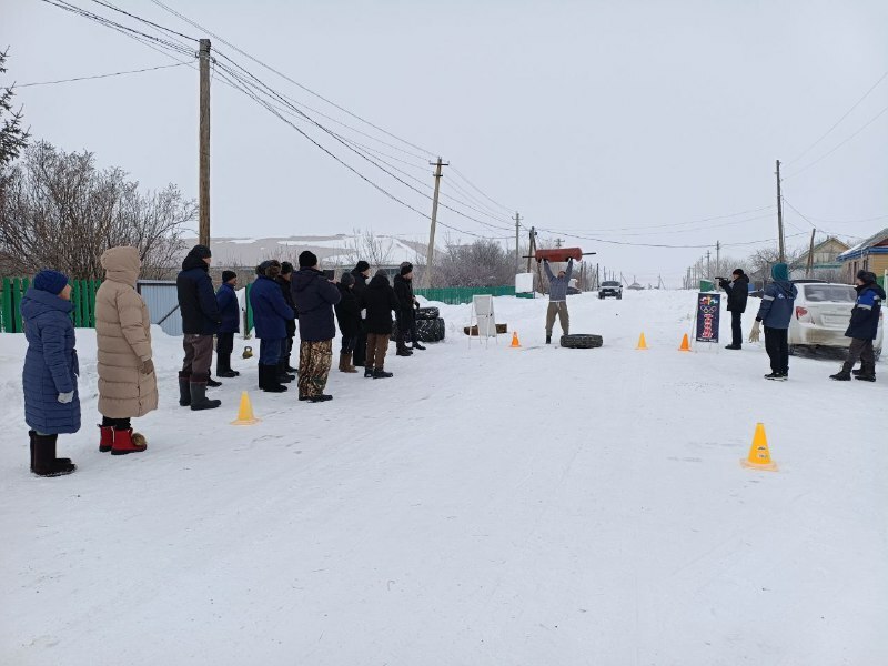 Байғусҡар ауылында «Хәйбулла батыры» көс экстримы буйынса ярыш үтте.