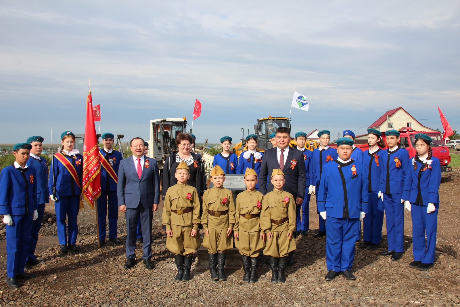 Бүребай ауылында парк төҙөлә