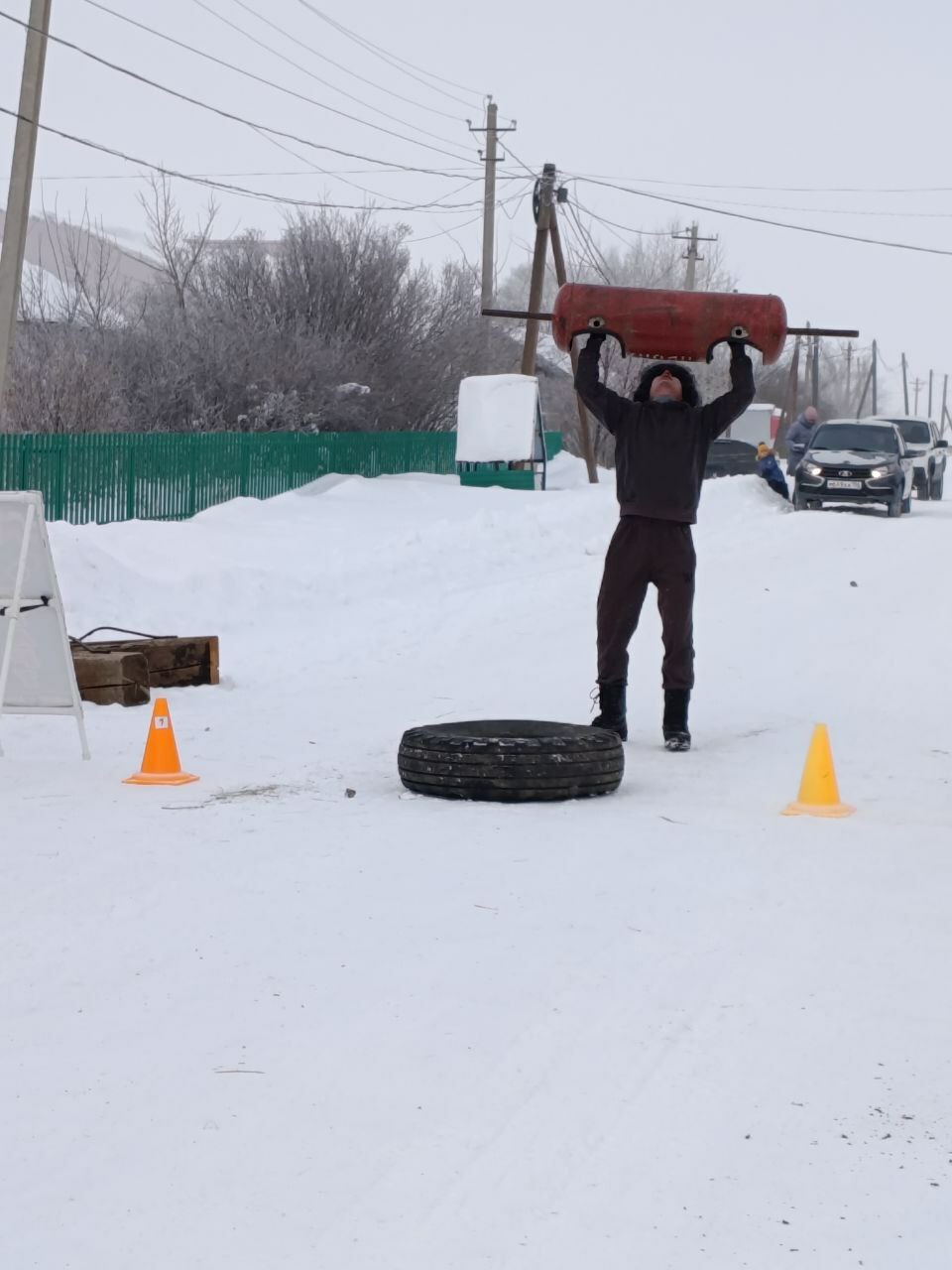 Байғусҡар ауылында «Хәйбулла батыры» көс экстримы буйынса ярыш үтте.